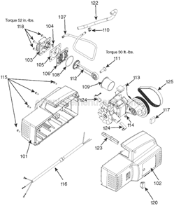 Page B Diagram and Parts List for CPFAC2600P Type 0 Porter Cable Compressor